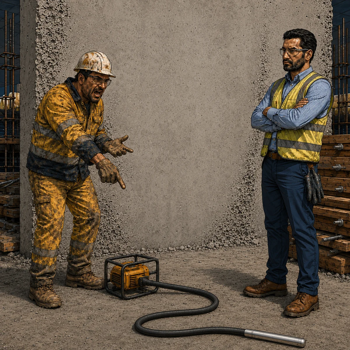 A poor tradesman blames his tools practical construction wisdom artwork