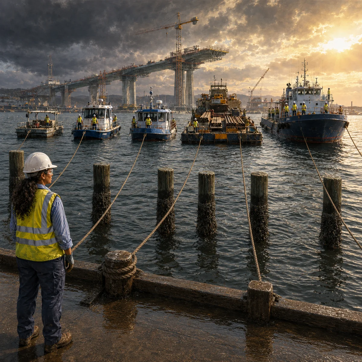 A rising tide raises all boats practical construction wisdom artwork