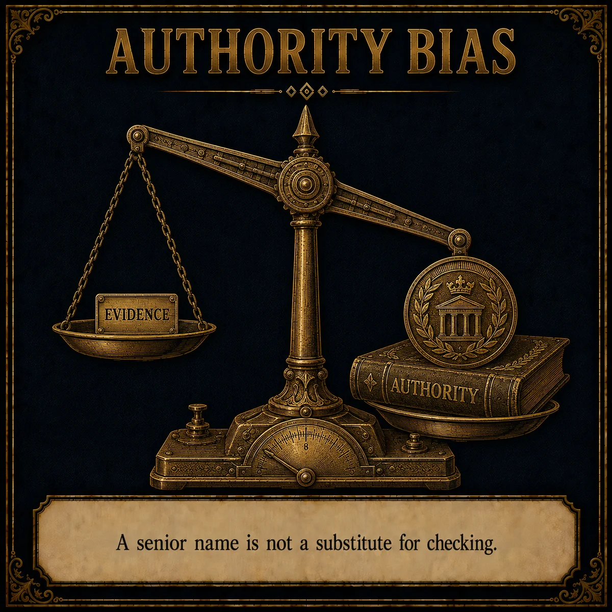Authority Bias operating law artwork