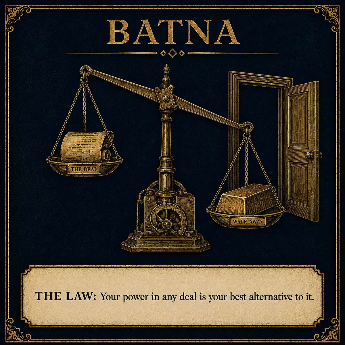 BATNA operating law artwork