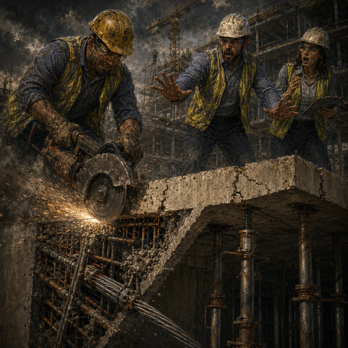 Don't cut corners practical construction wisdom artwork