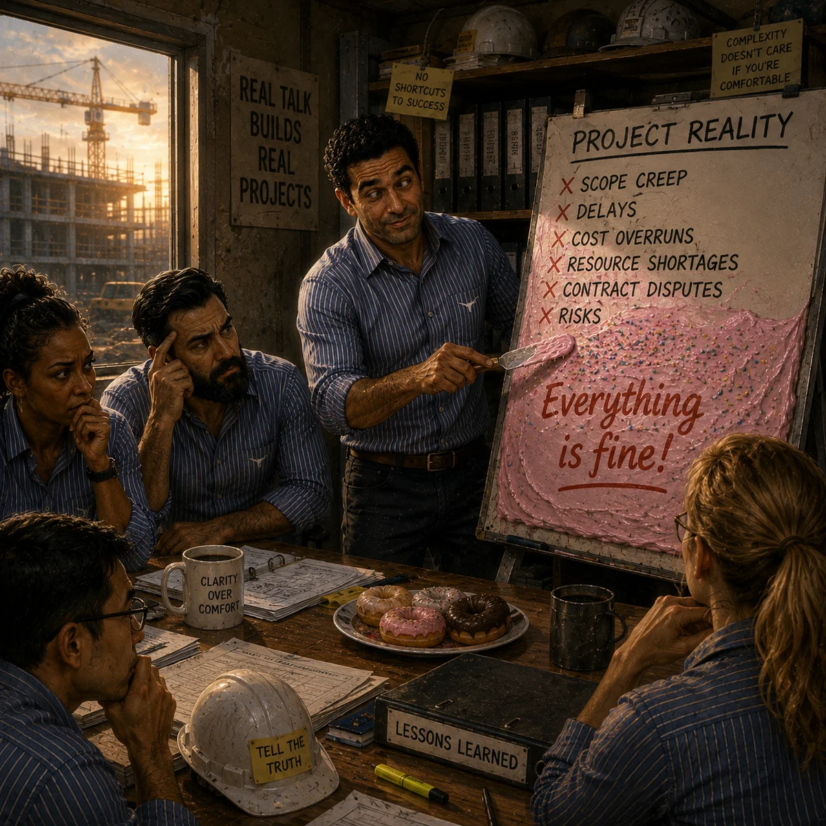 Sugar coating it practical construction wisdom artwork