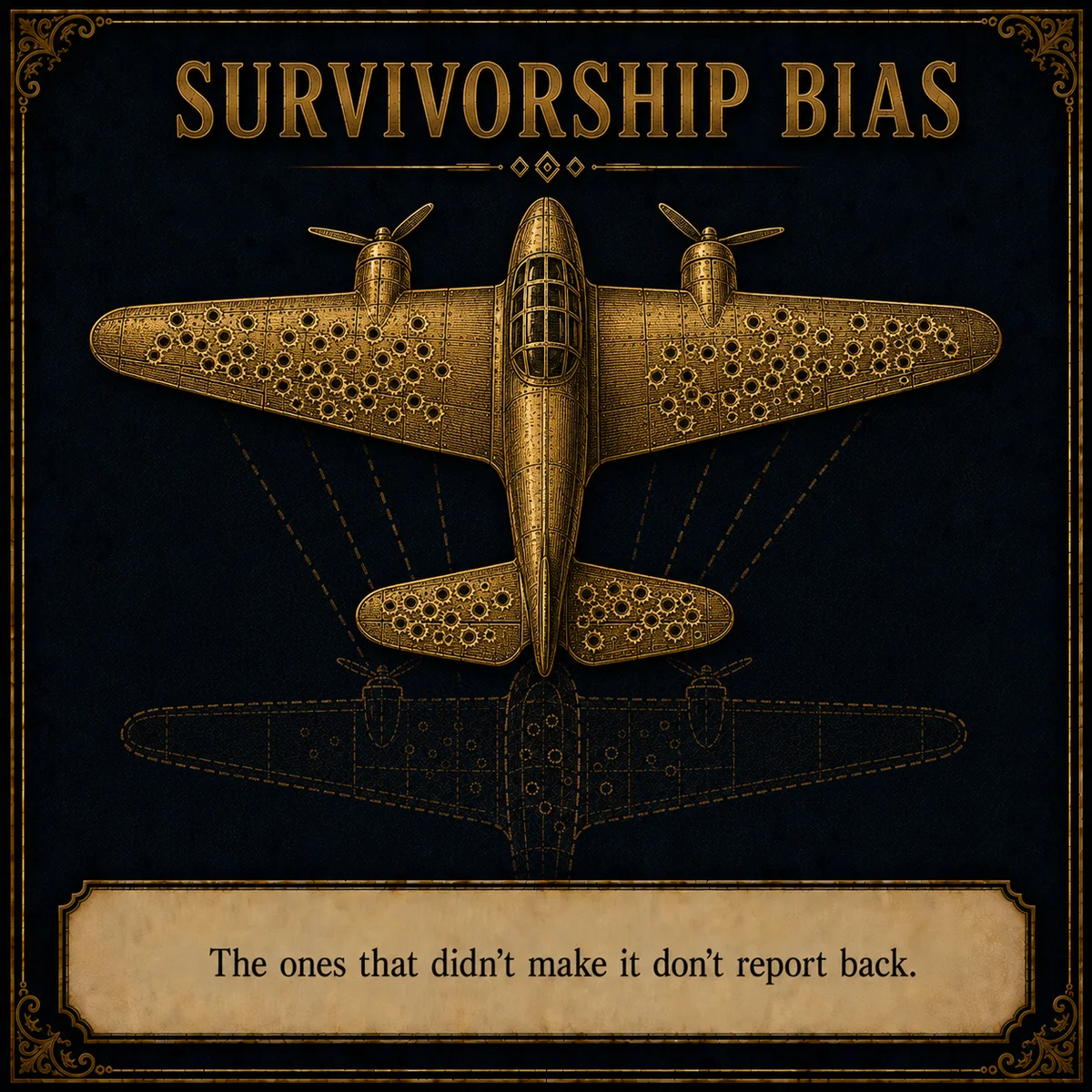 Survivorship Bias operating law artwork