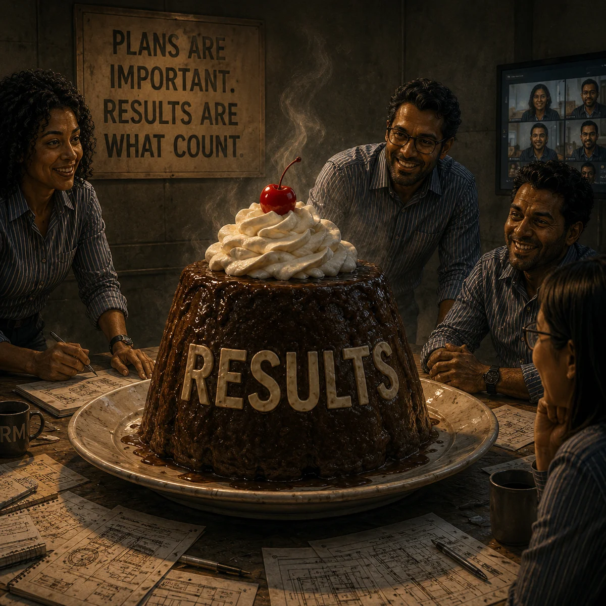 The proof is in the pudding practical construction wisdom artwork
